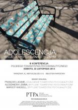 ADOLESCENCJA W UJĘCIU PSYCHOANALITYCZNYM